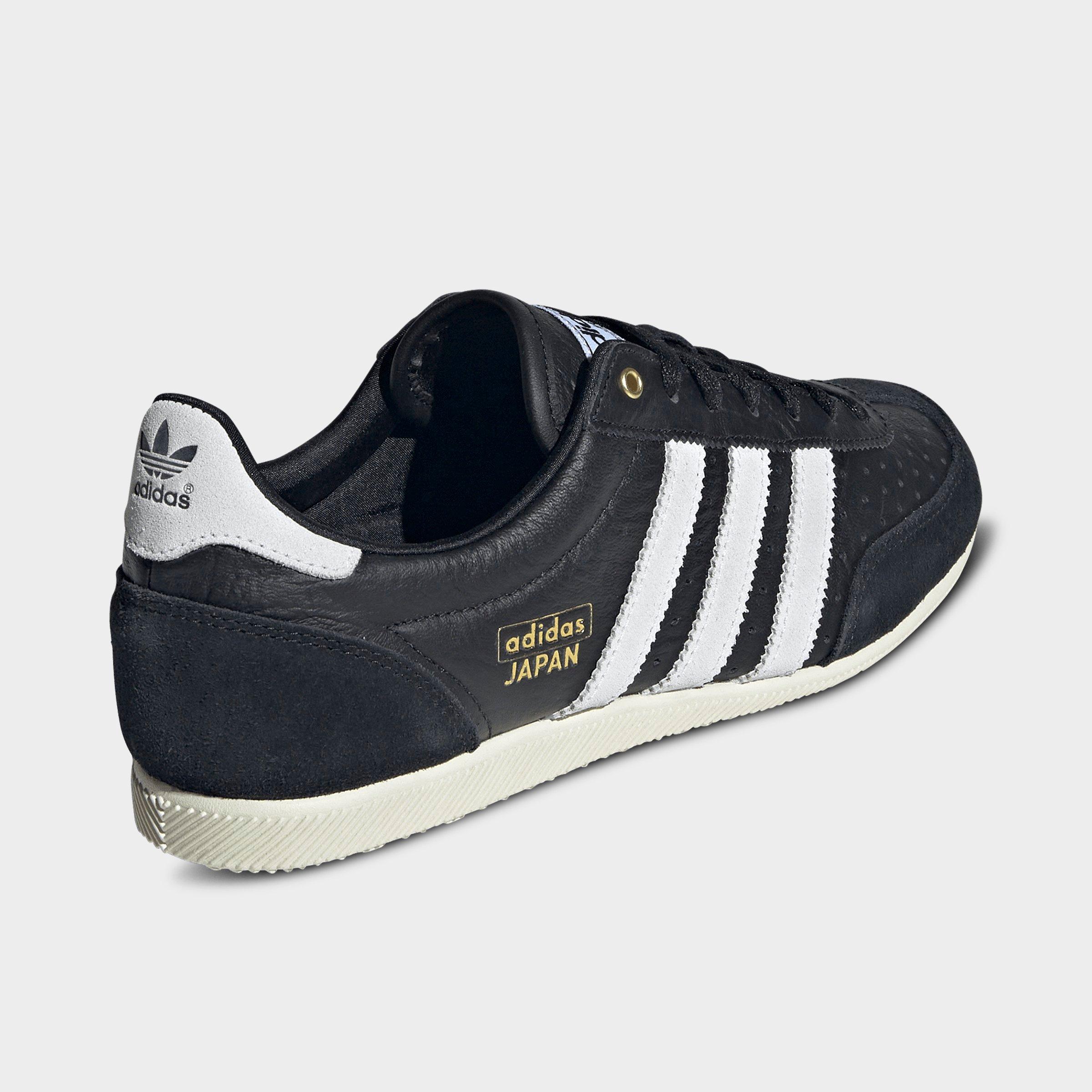 Women's adidas Originals Japan Casual Shoes - Part 2 - Core Black/Cloud White/Gold Metallic - Back view