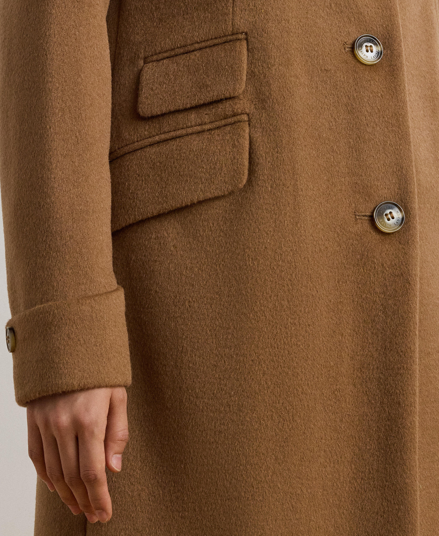 Lauren Ralph Lauren Women's Single-Breasted Walker Coat, Created for Macy's - New Vicuna