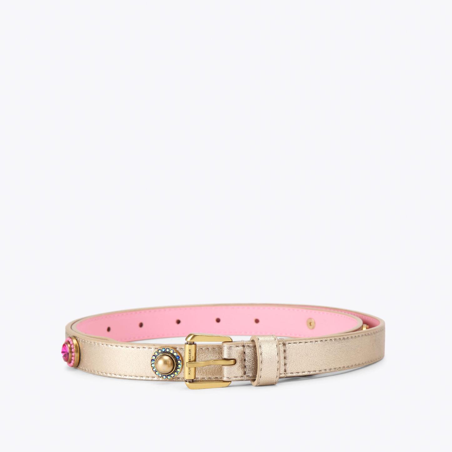 Kurt Geiger London Octavia Belt - Metallics