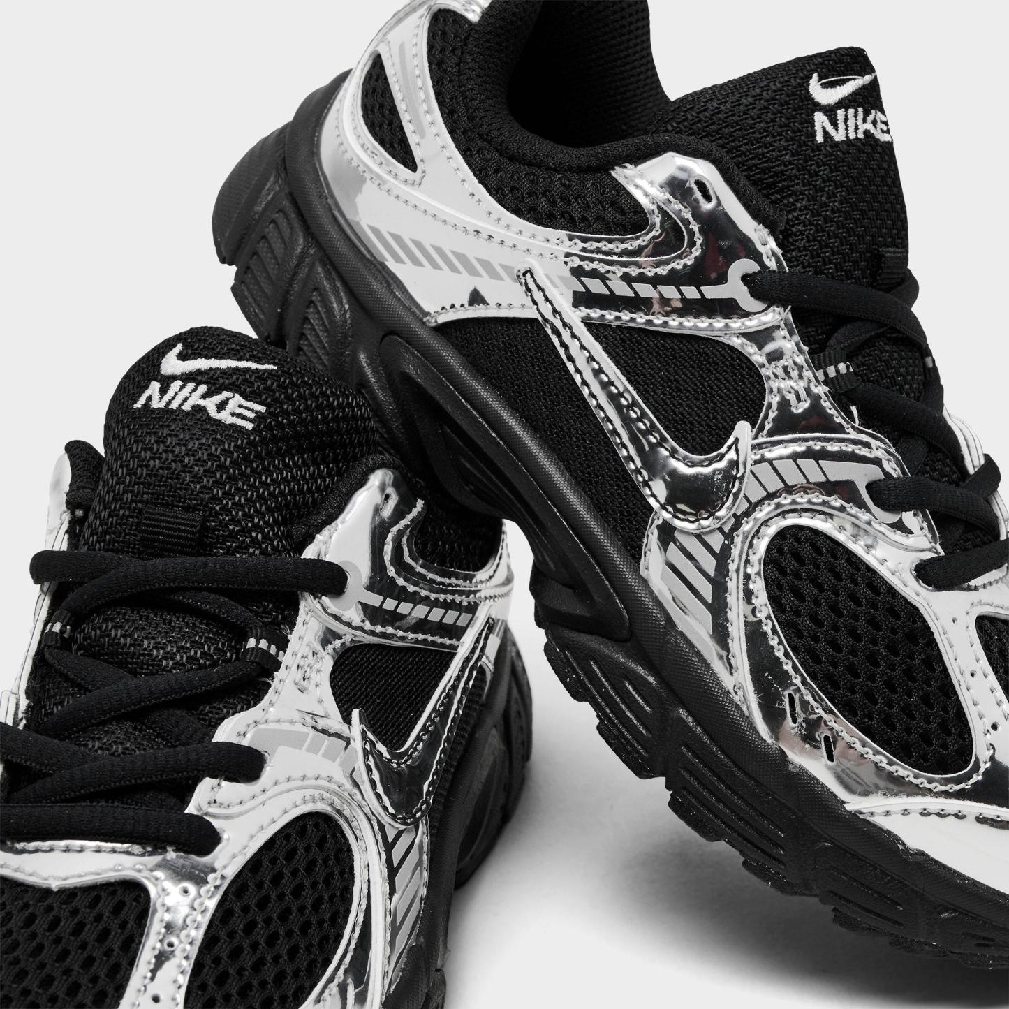 Little Kids' Nithtke V5 RNR Casual Shoes - Black/Metallic Silver - Detail shot