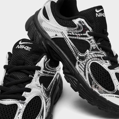 Little Kids' Nithtke V5 RNR Casual Shoes - Black/Metallic Silver - Detail shot