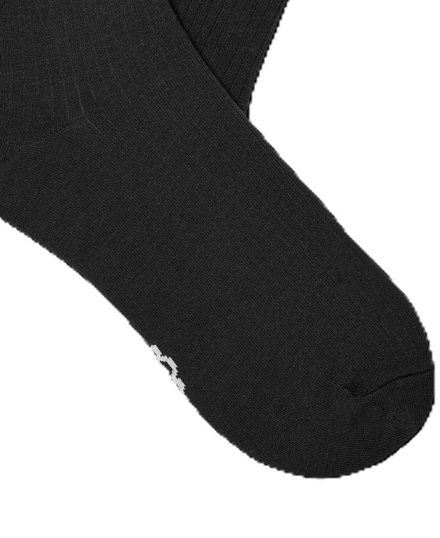 UGG Women's Serenella Novelty Bow Ribbed Crew Socks - Black