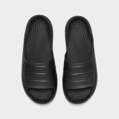 Men's adidas Originals adislide Slide Sandals - Core Black/Core Black/Core Black - Top view