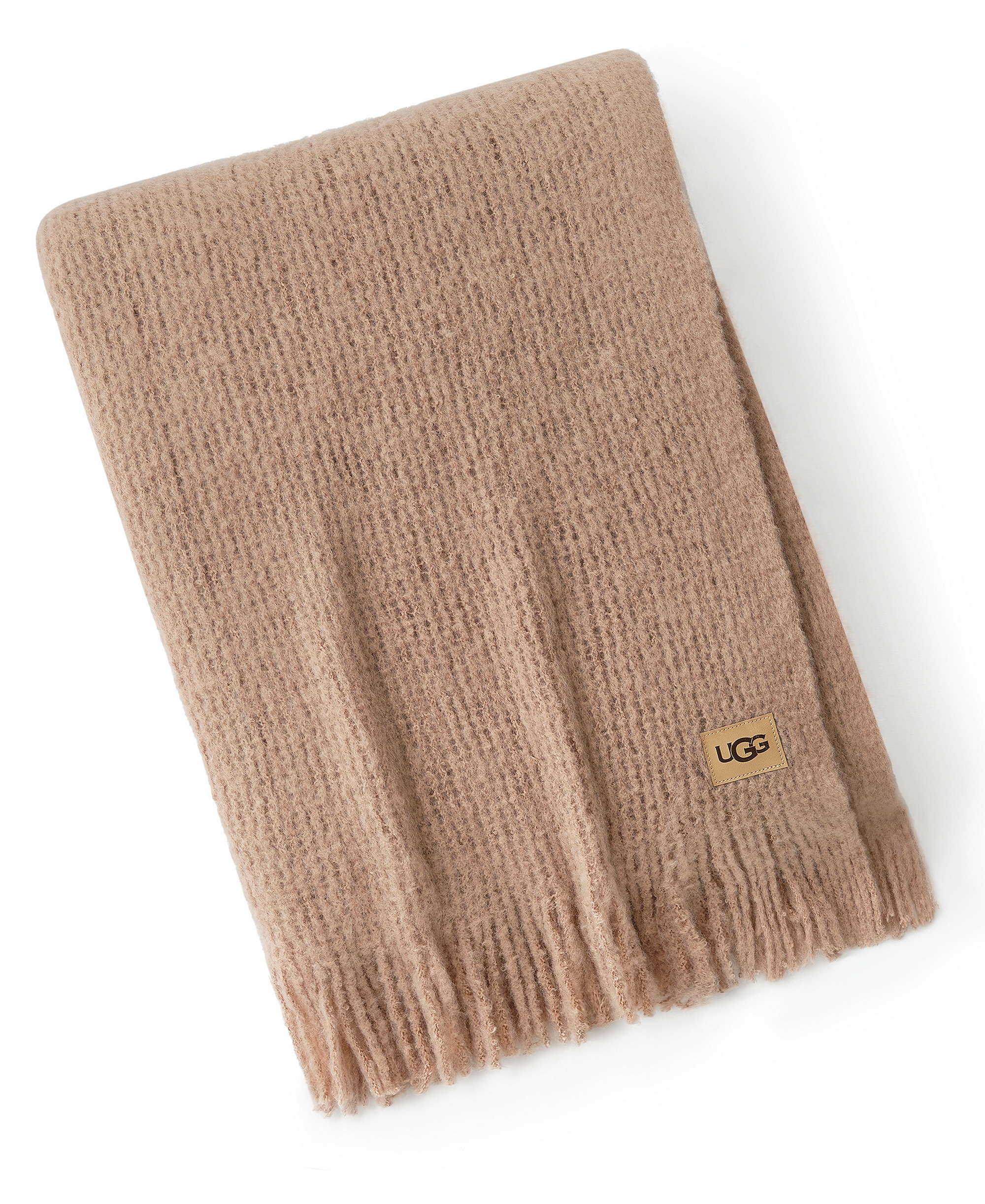 UGG® Margot Knit Throw, 50" x 70" - Sandalwood