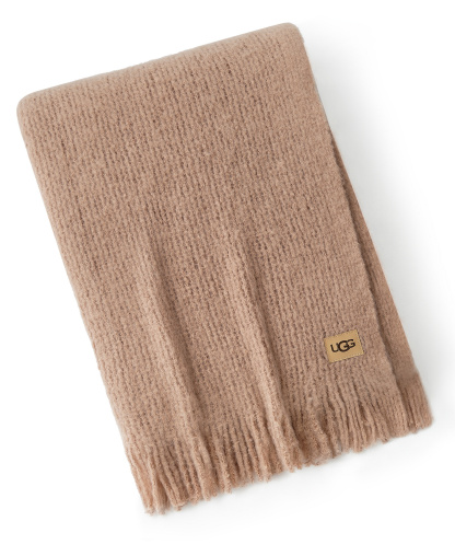 UGG® Margot Knit Throw, 50" x 70" - Sandalwood