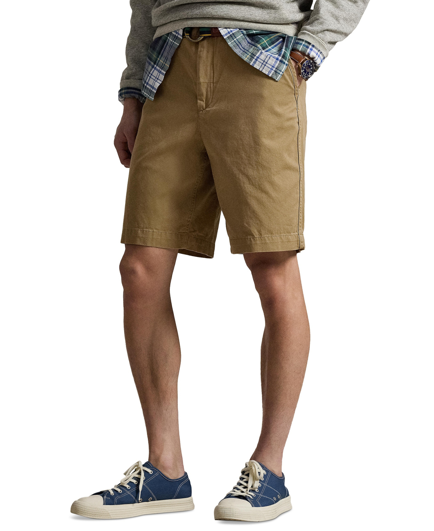 Polo Ralph Lauren Men's Relaxed Fit Twill 10" Short - White