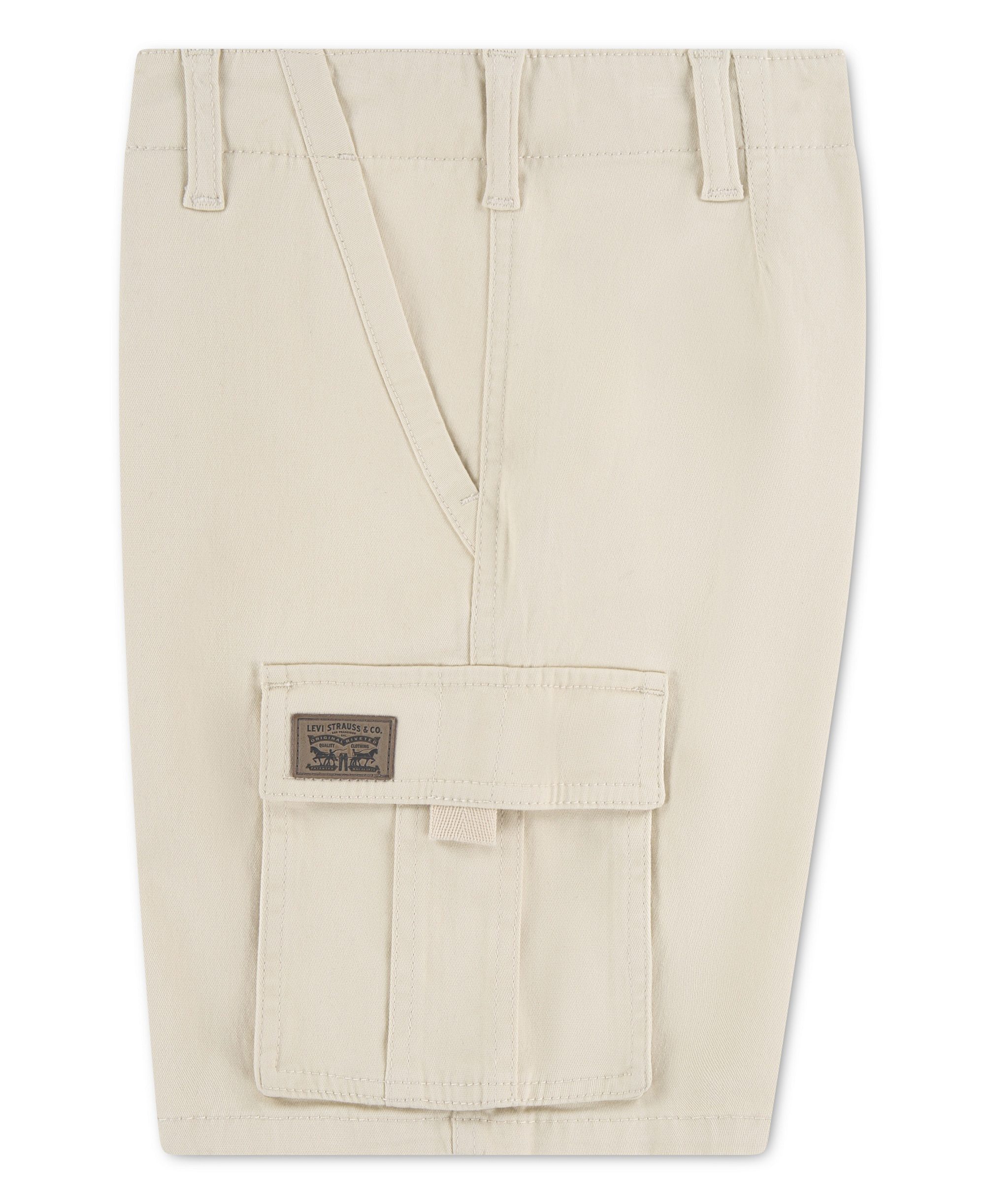 Levi's Boys' 8-20 Traditional Cargo Shorts - Oatmeal