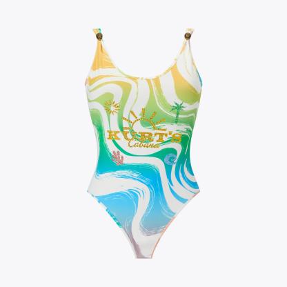 Kurt Geiger London Kurt Cabana Swimsuit - Multi Colored