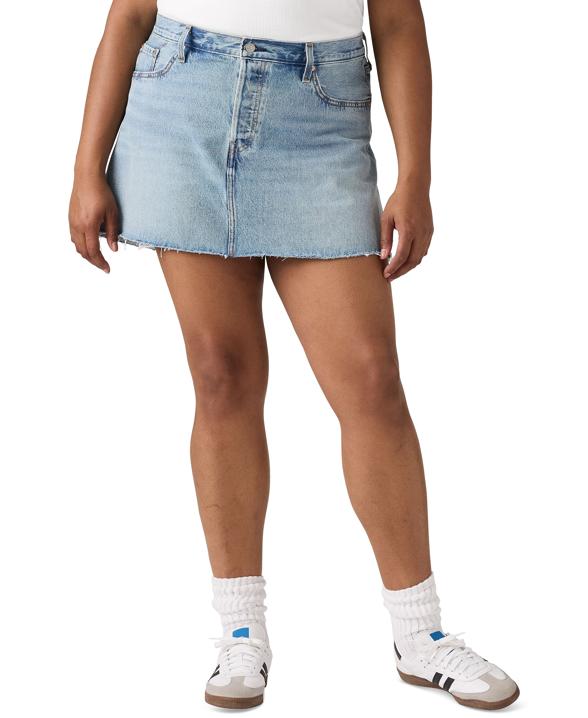 Levi's Premium Women's Icon Cotton Denim Skirt - Woven Minutes