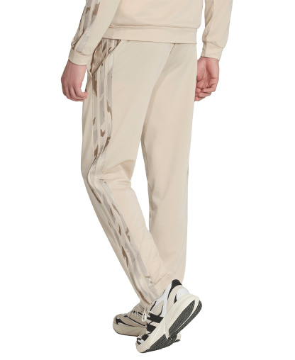 adidas Men's Camouflage Three-Stripes Regular-Fit Trackpants - Beige Khaki