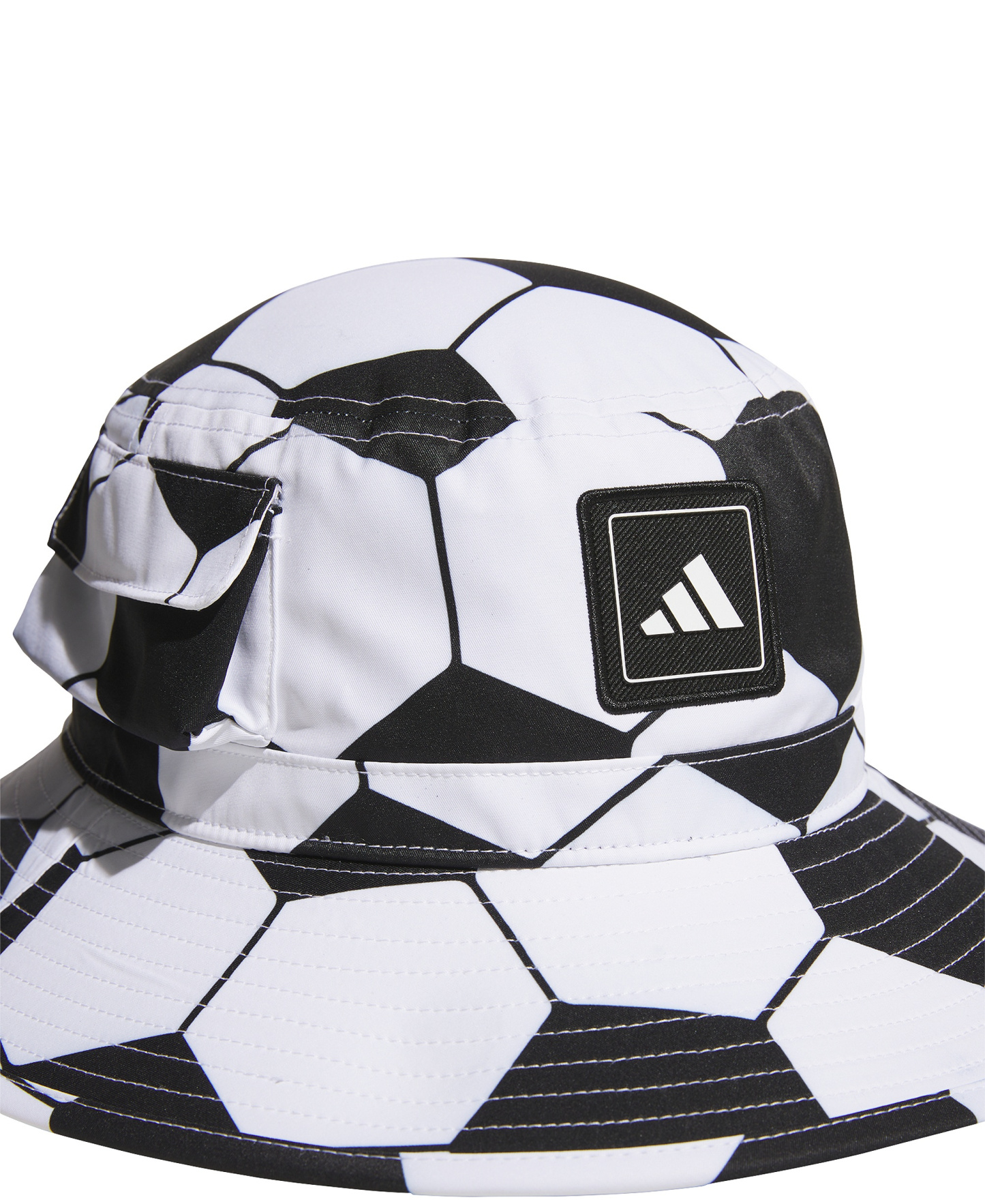 adidas Men's Soccer Ball Boonie Hat - Black/White