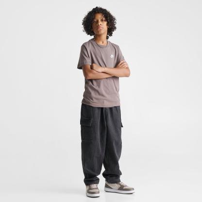 Big Kids' Nithtke Sportswear T-Shirt - Cavestone