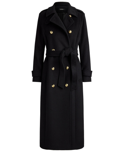 Lauren Ralph Lauren Women's Collared Coat - Black