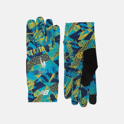 New Balance NYC Marathon Lightweight Printed Glove, AC8425FMLT
