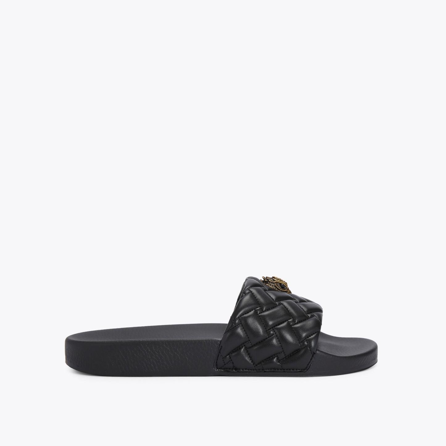Kurt Geiger London Meena Eagle Slide - Black