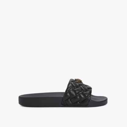 Kurt Geiger London Meena Eagle Slide - Black