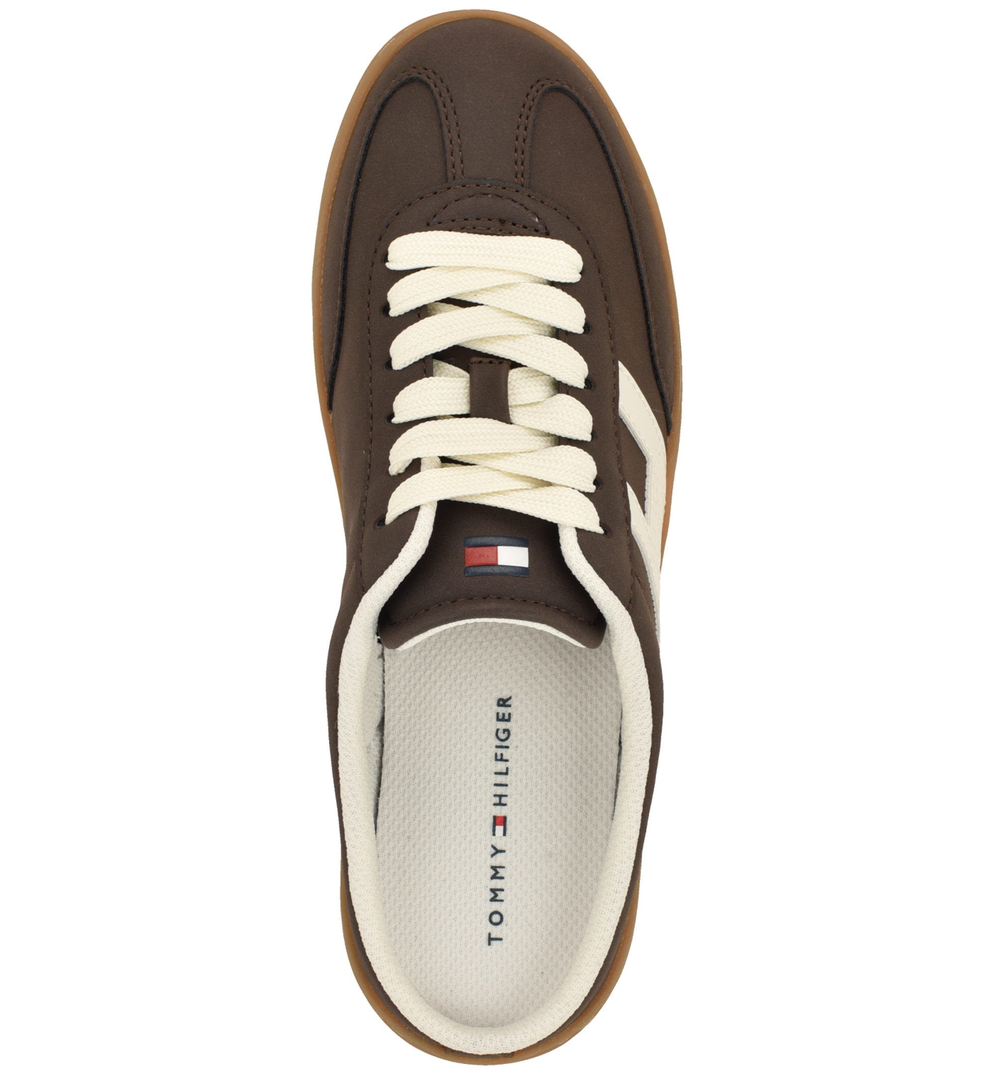 Tommy Hilfiger Women's Melinaz Slip-On Mule Sneakers - Dark Brown