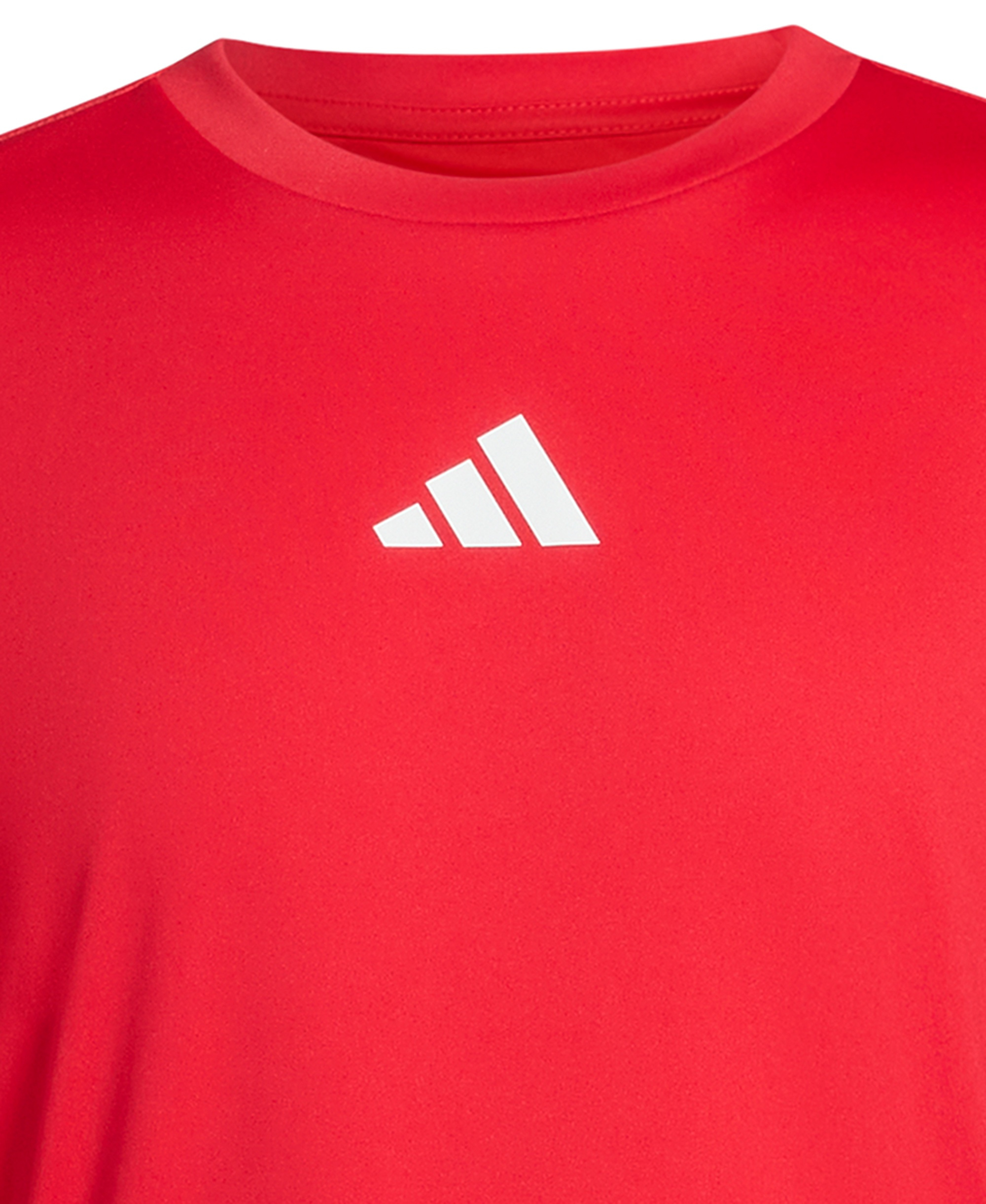 adidas Boys' 8-16 Short-Sleeve T-Shirt and Shorts, 2-Piece Set - Pure Ruby