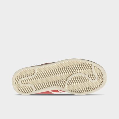 Big Kids' adidas Originals Superstar II Casual Shoes - Preloved Scarlet/Preloved Scarlet/Cream White - Bottom view