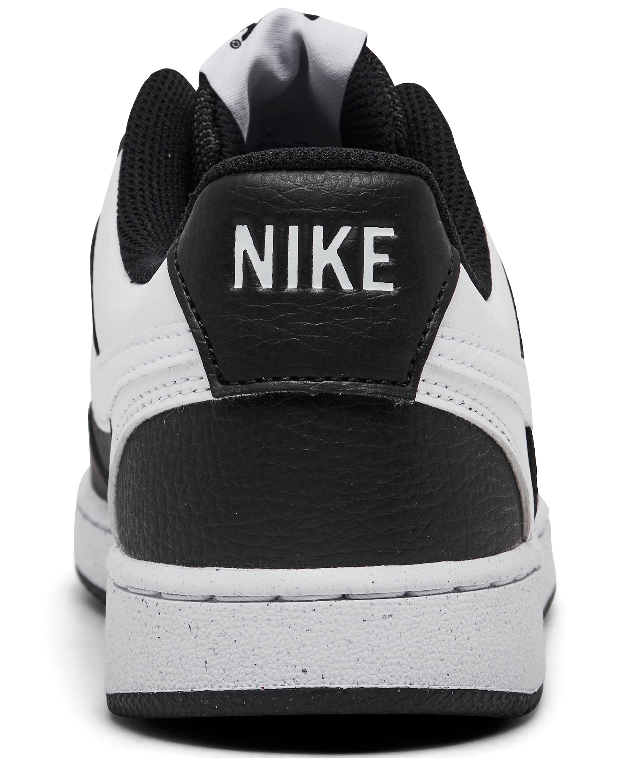 Nike Women's Court Vision Low Next Nature Casual Sneakers from Finish Line - Black, White