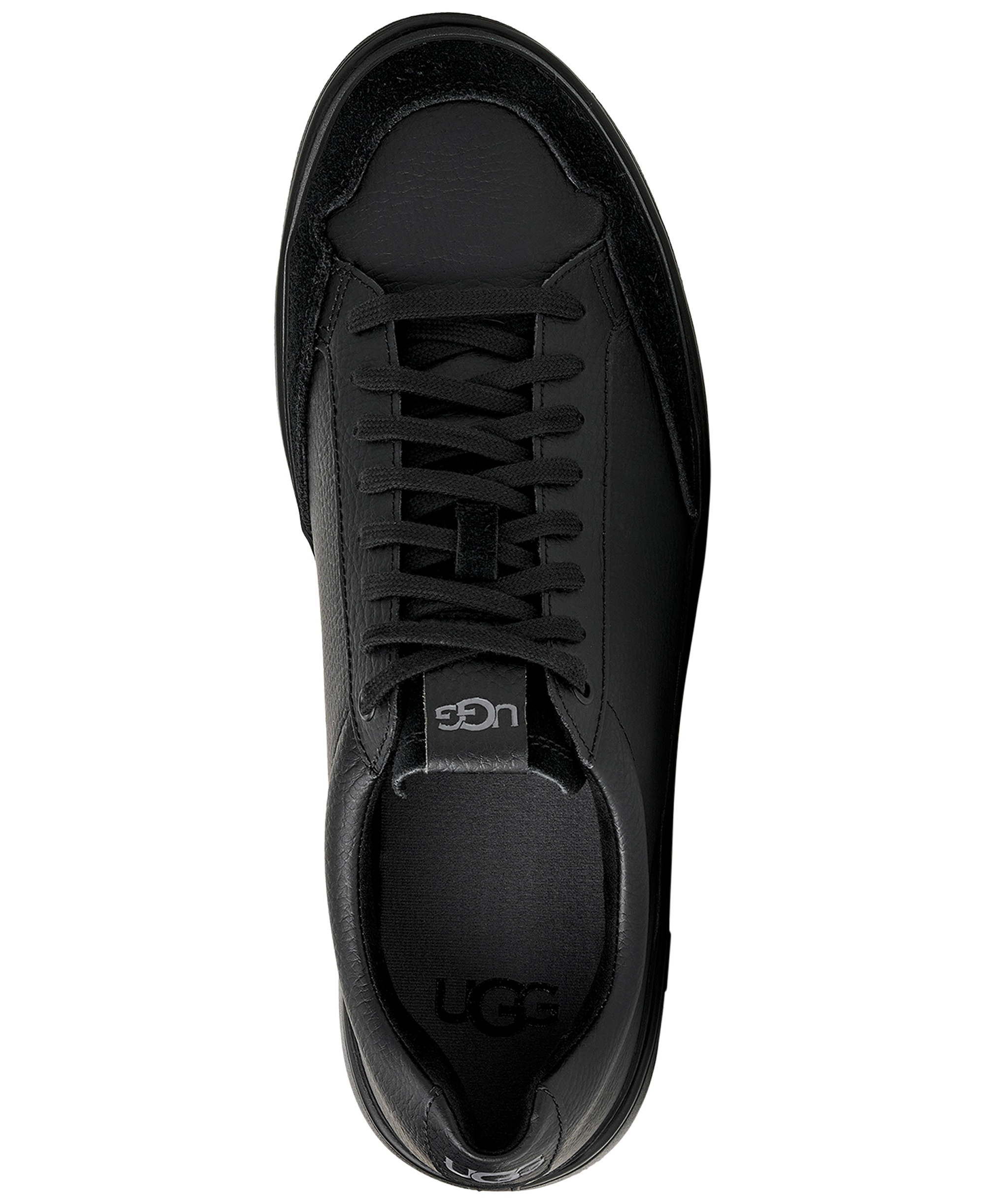 UGG® Men's South Bay Low Leather Low-Top Sneakers - Black