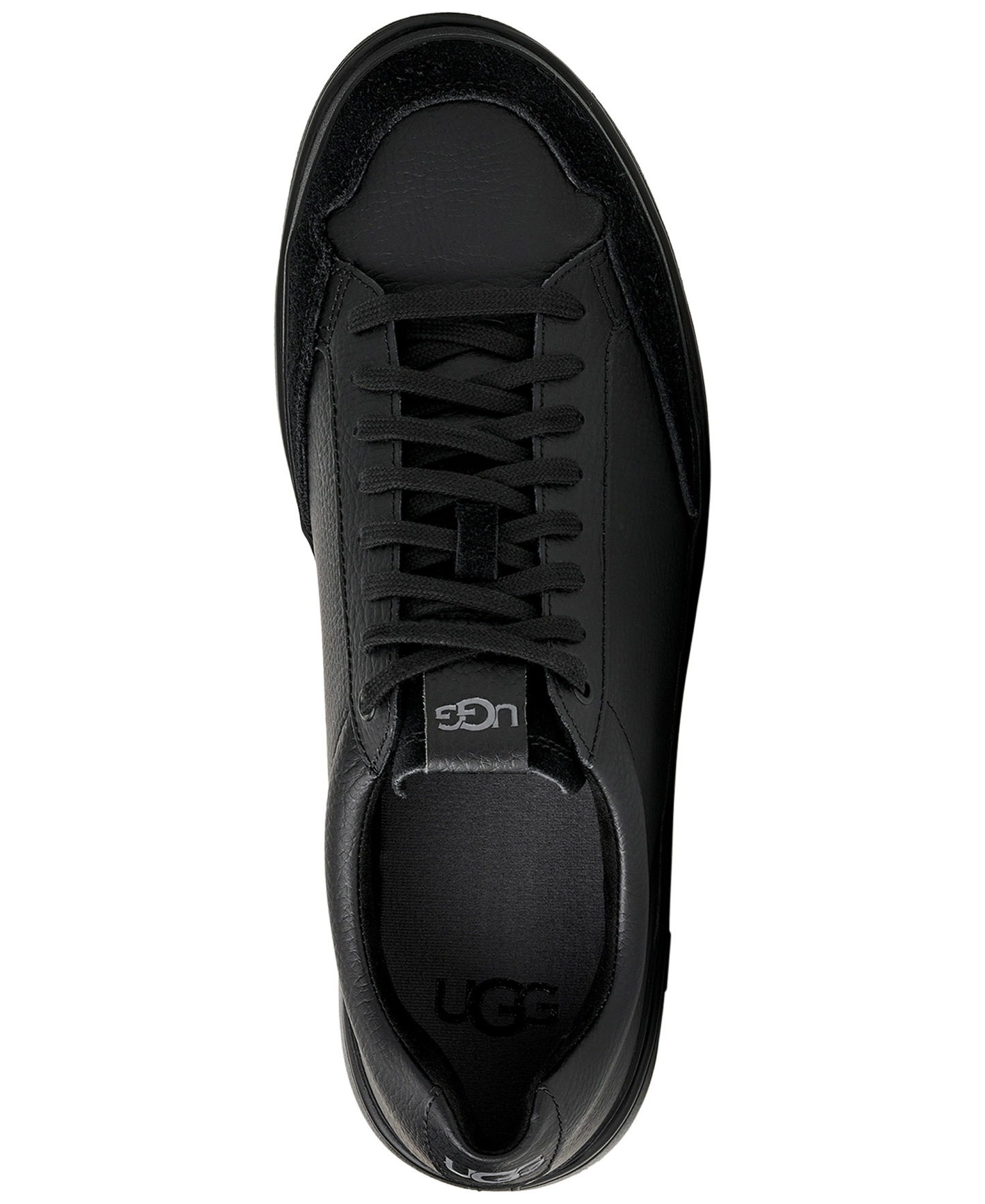 UGG® Men's South Bay Low Leather Low-Top Sneakers - Black