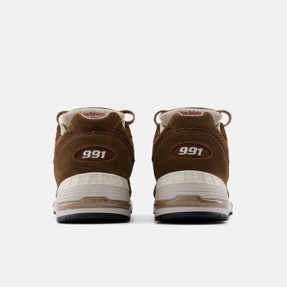 New Balance Made in UK 991V1 Luxe Suede, M991BR1