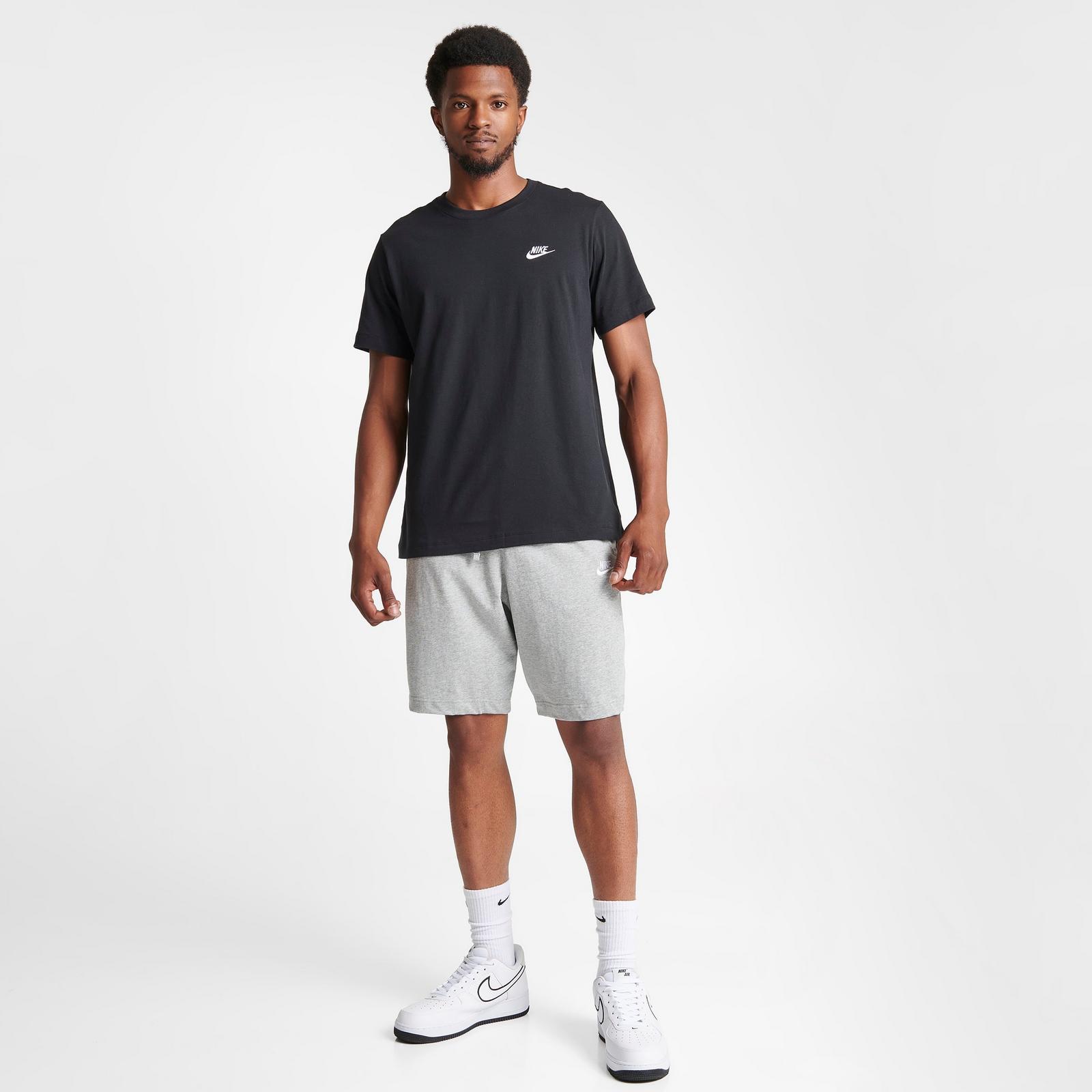 Nike Sportswear Club T-Shirt - Black/White