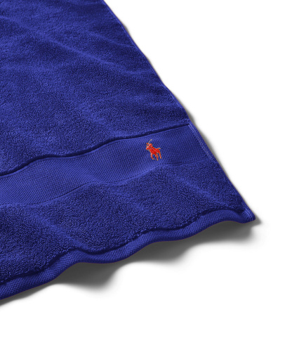 Polo Ralph Lauren Polo Player Cotton Bath Towel, 58" x 30" - Heritage Royal