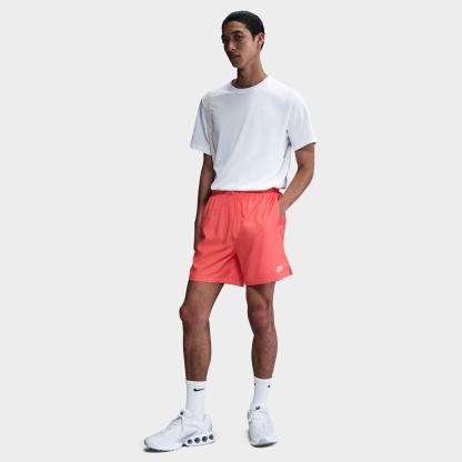Men's Nithtke Club Woven 6" Flow Shorts - Magic Ember/White