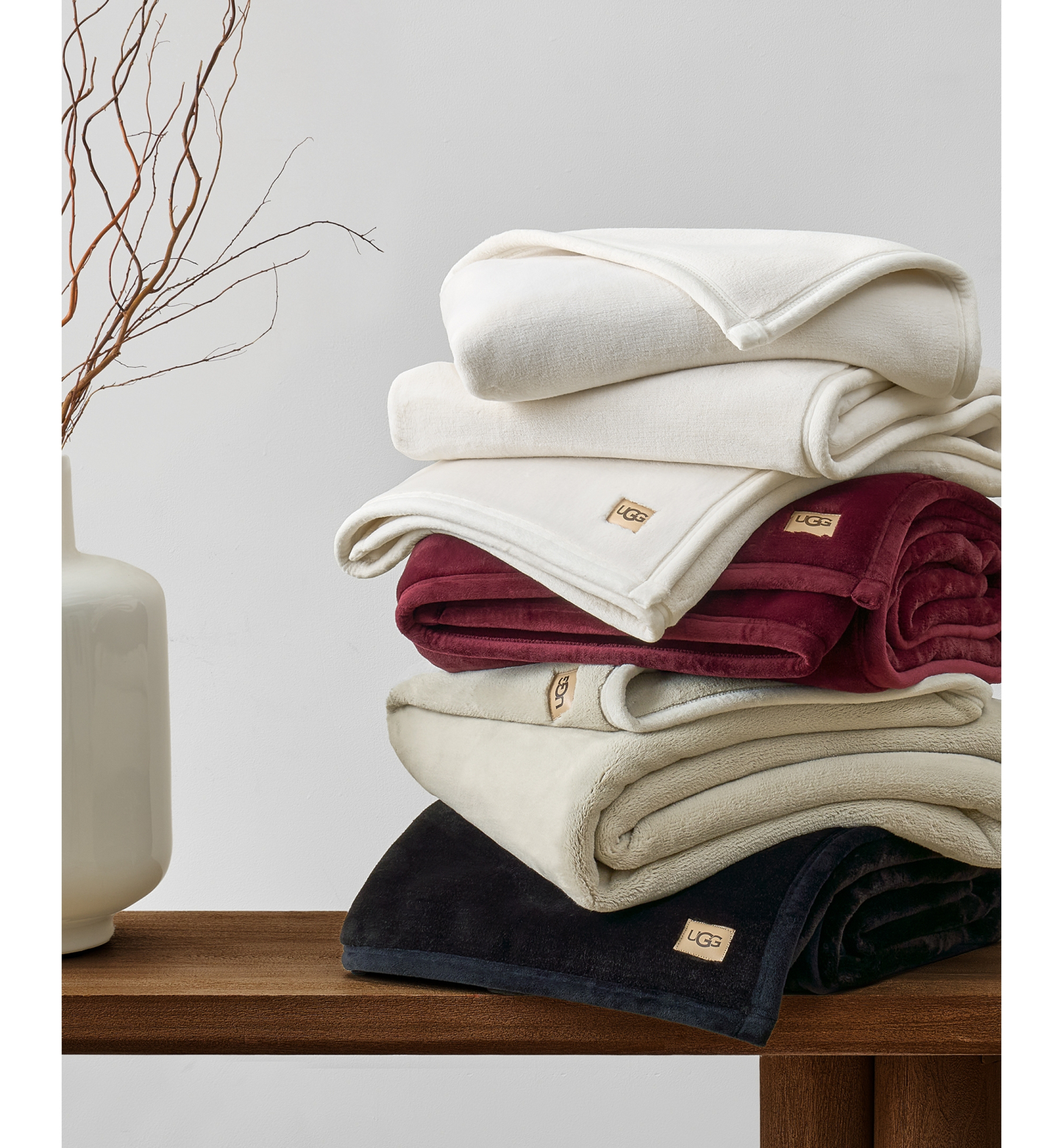 UGG® Coco Soft Throw, 50" x 70" - Shoreline
