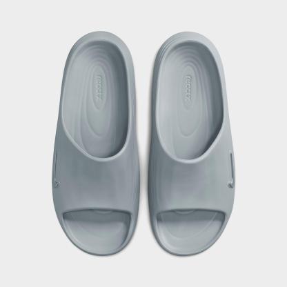 Men's Nithtke ReactX Rejuven8 Slide Sandals - Wolf Grey/Wolf Grey/Wolf Grey - Top view