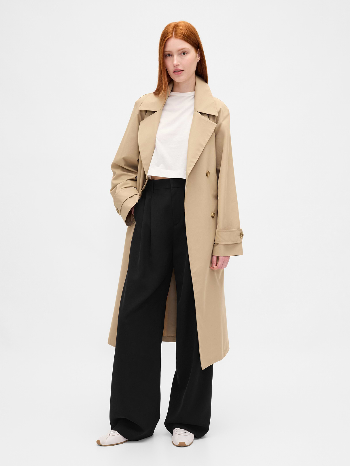 365 High Rise Pleated Trousers - Black