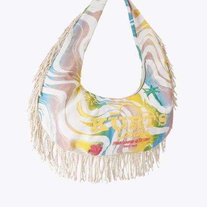 Kurt Geiger London Kurt's Cabana Large Hobo Fringe - Multi Colored - view 3