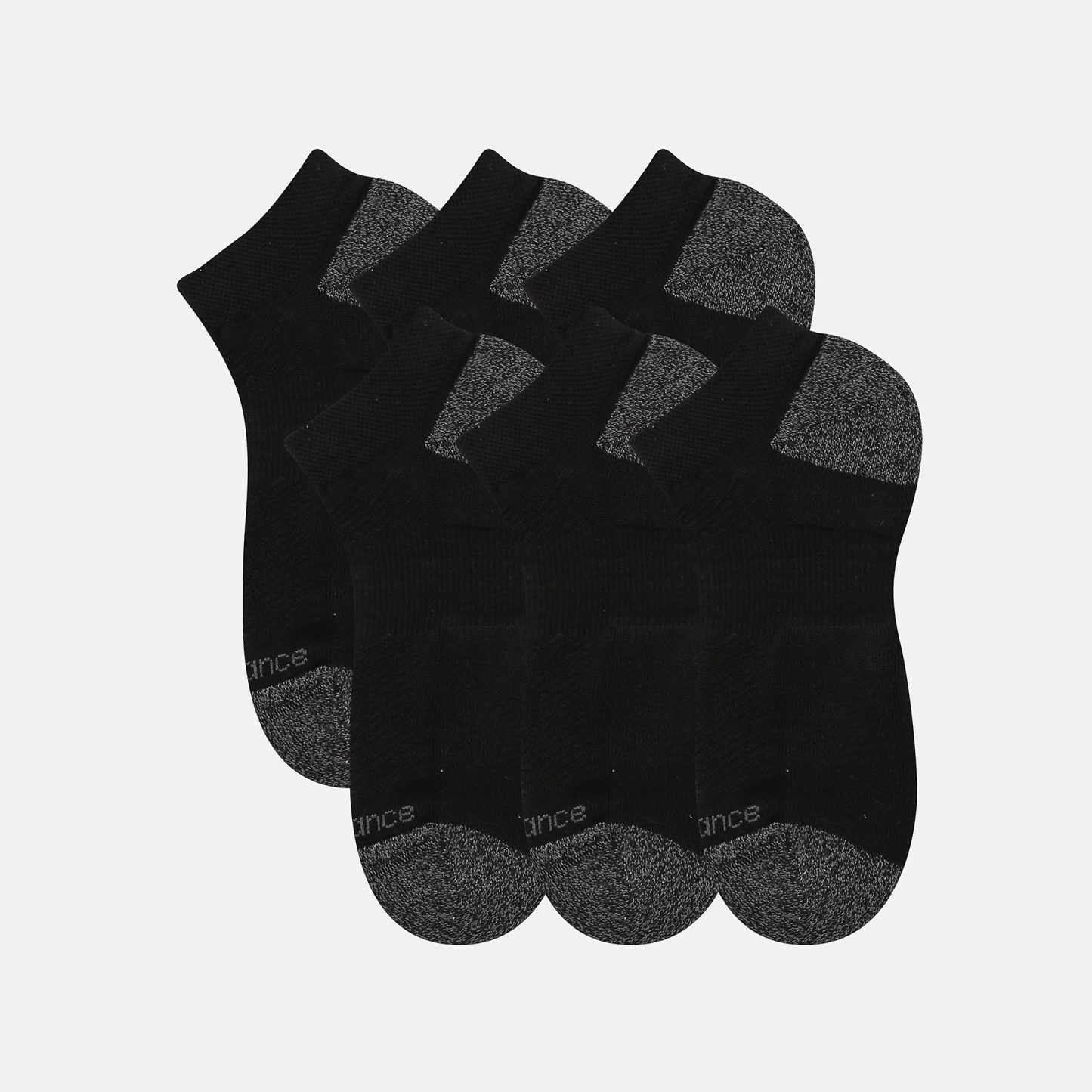 New Balance Active No Show Socks 6 Pack, LAS65204BK