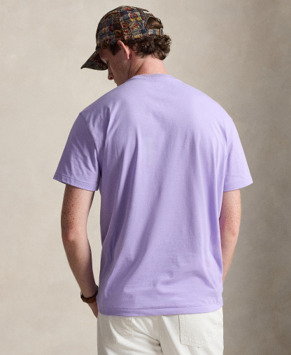 Polo Ralph Lauren Men's Embroidered Pony Classic-Fit T-Shirt - Powder Purple