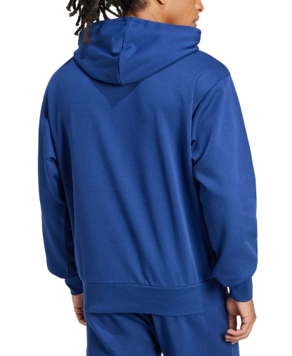 adidas Men's Essentials Feel Cozy Fleece Hoodie - Dark Blue