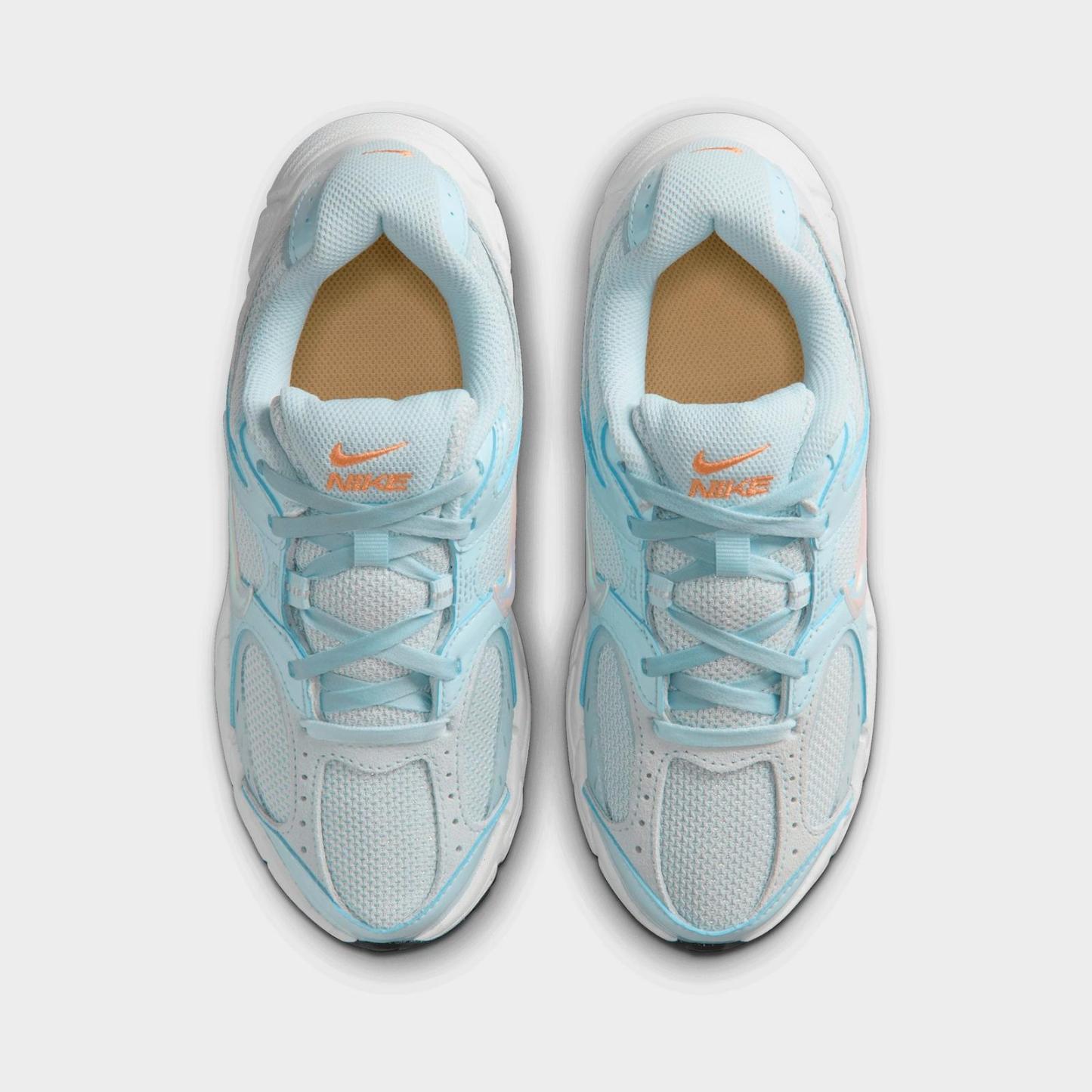 Girls' Big Kids' Nike V5 RNR Casual Shoes - Glacier Blue/Marrakesh/Off Noir/Orange Chalk