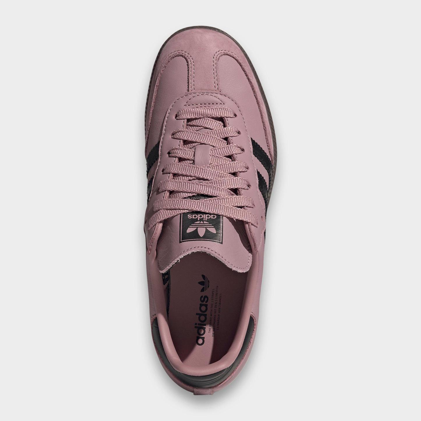 Women's adidas Originals Samba OG Casual Shoes - Part 2 - Magic Mauve/Core Black/Gum - Top view