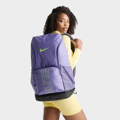 Nithtke Varsity Hoops Elite Backpack (32L) - Dusty Amethyst/Volt
