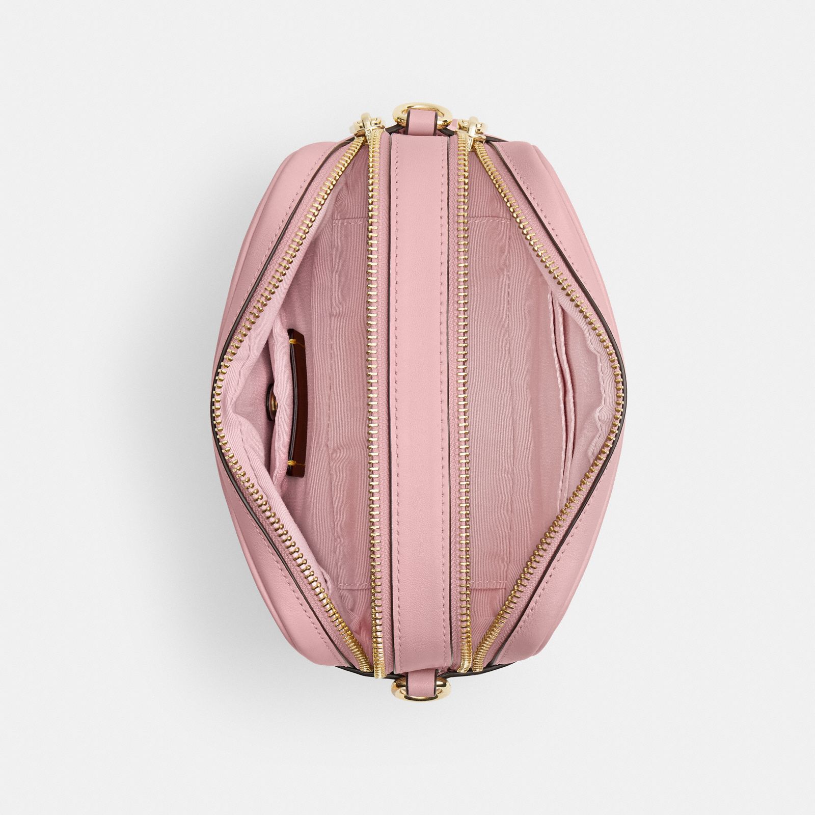 Mini Carey Crossbody Bag - Gold/Soft Pink - view 4