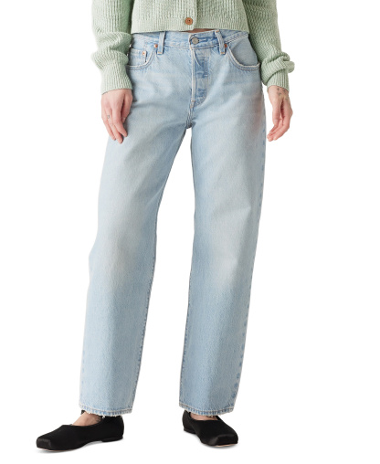 Levi's Premium Women's 501 90's Ankle Mid-Rise Straight-Fit Jeans - By Your Side