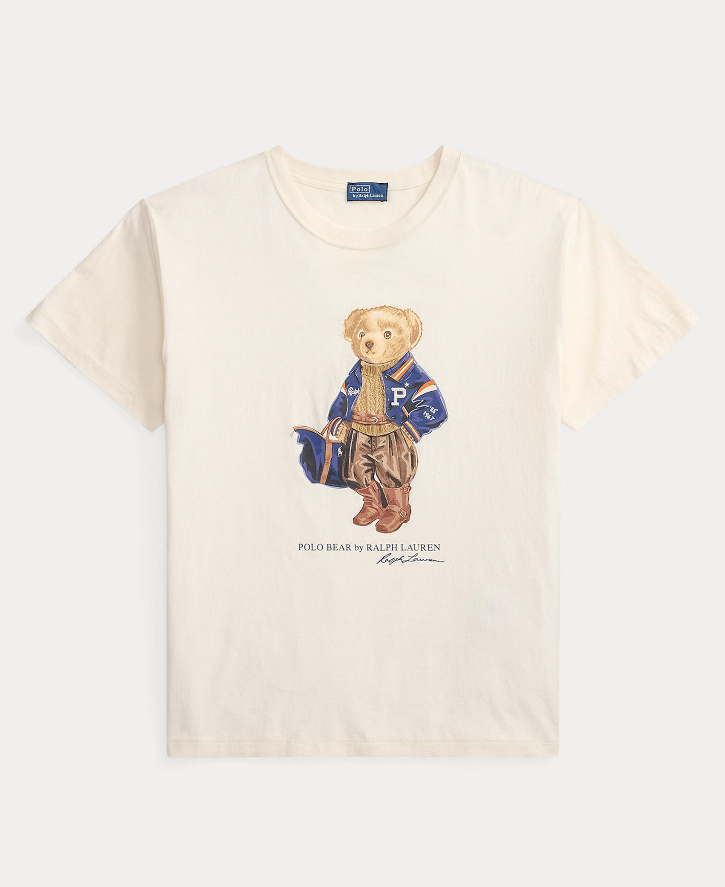 Polo Ralph Lauren Women's Polo Bear Cotton Jersey T-Shirt - Warm White