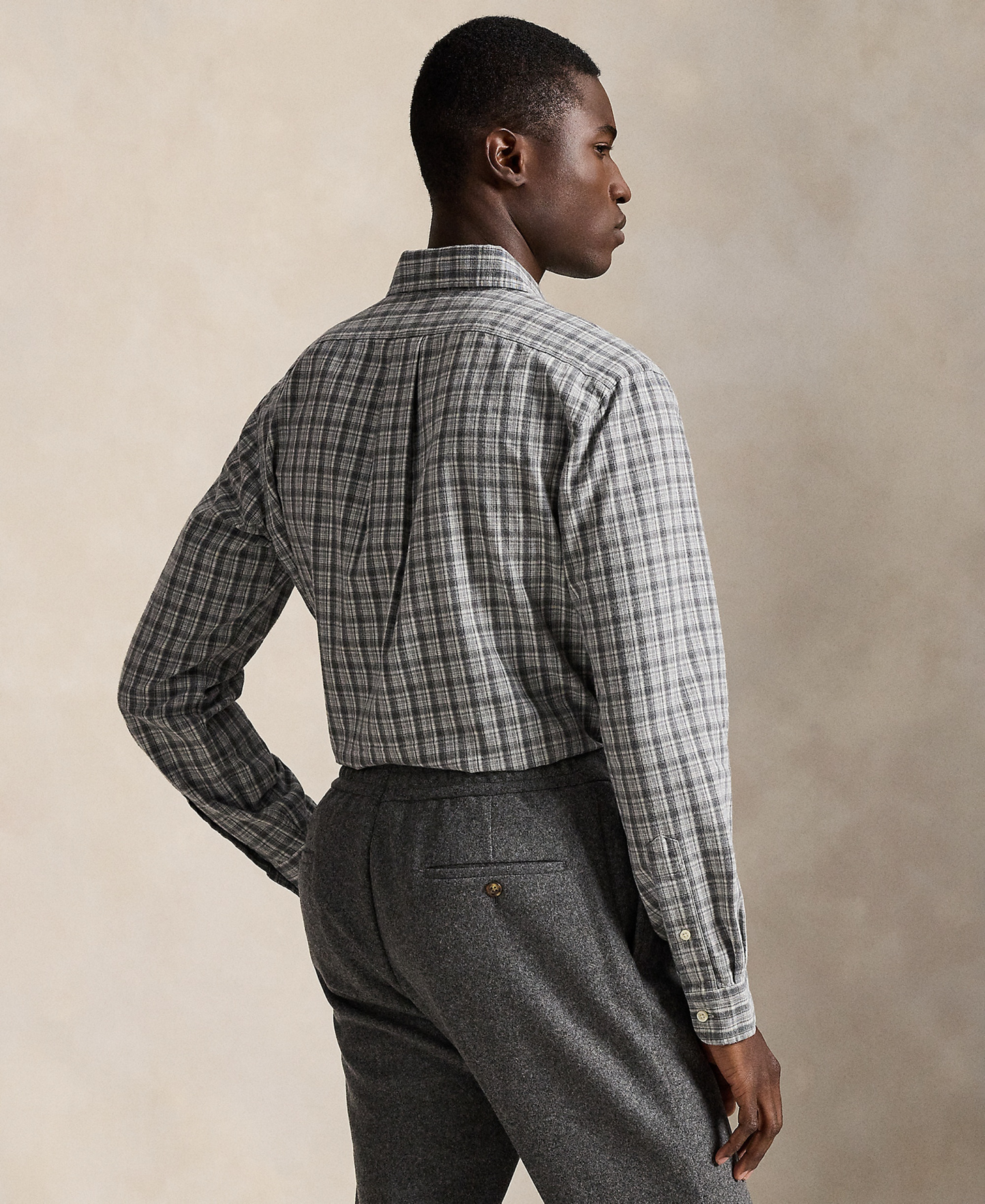 Polo Ralph Lauren Men's Classic-Fit Oxford Shirt - Gray Heather Multi