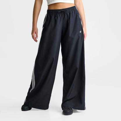 Women's adidas Originals Firebird Adilenium Woven Track Pants - Black/White