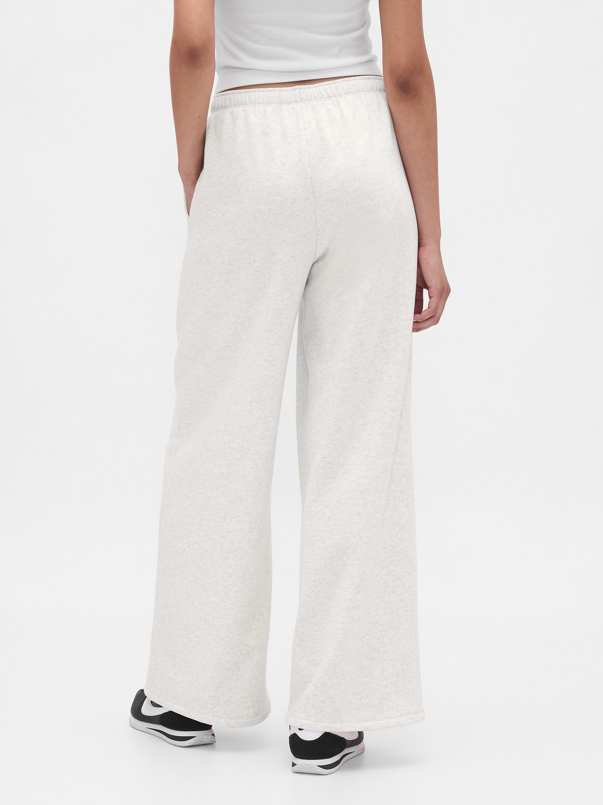VintageSoft Baggy Sweatpants - Pale heather grey