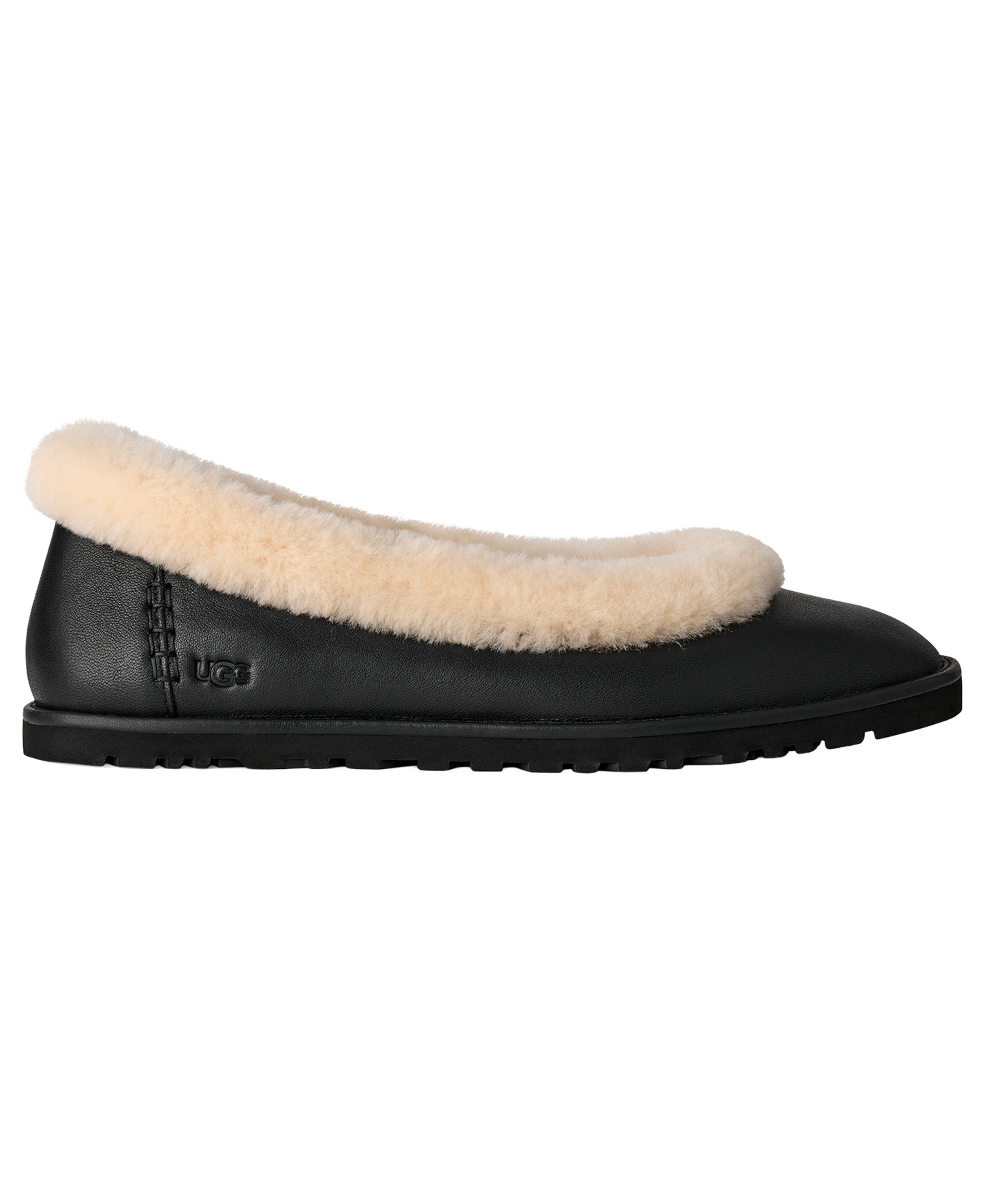 UGG® Women's Zora Ballet Round Toe Flats - Black