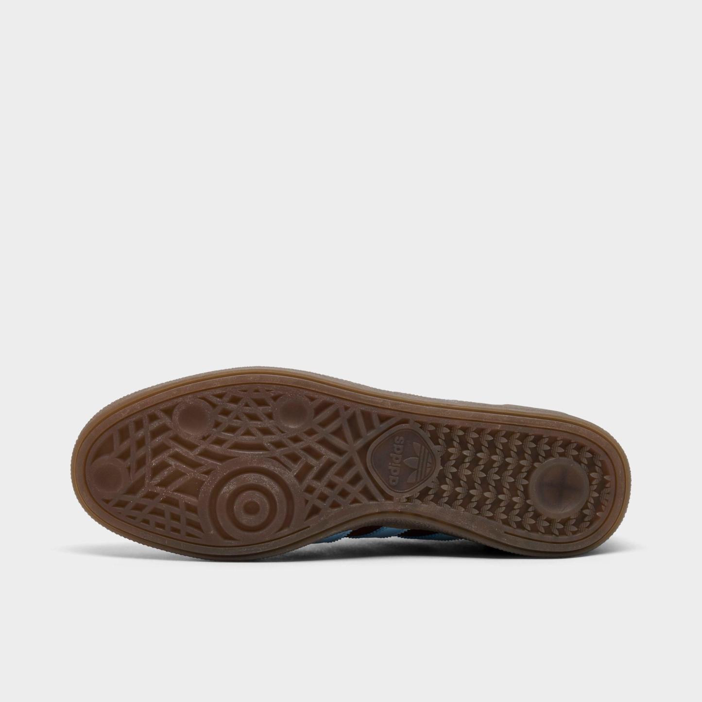 Men's adidas Originals Handball Spezial Casual Shoes - Part 1 - Fox Brown/Clear Sky/Gum - Bottom view