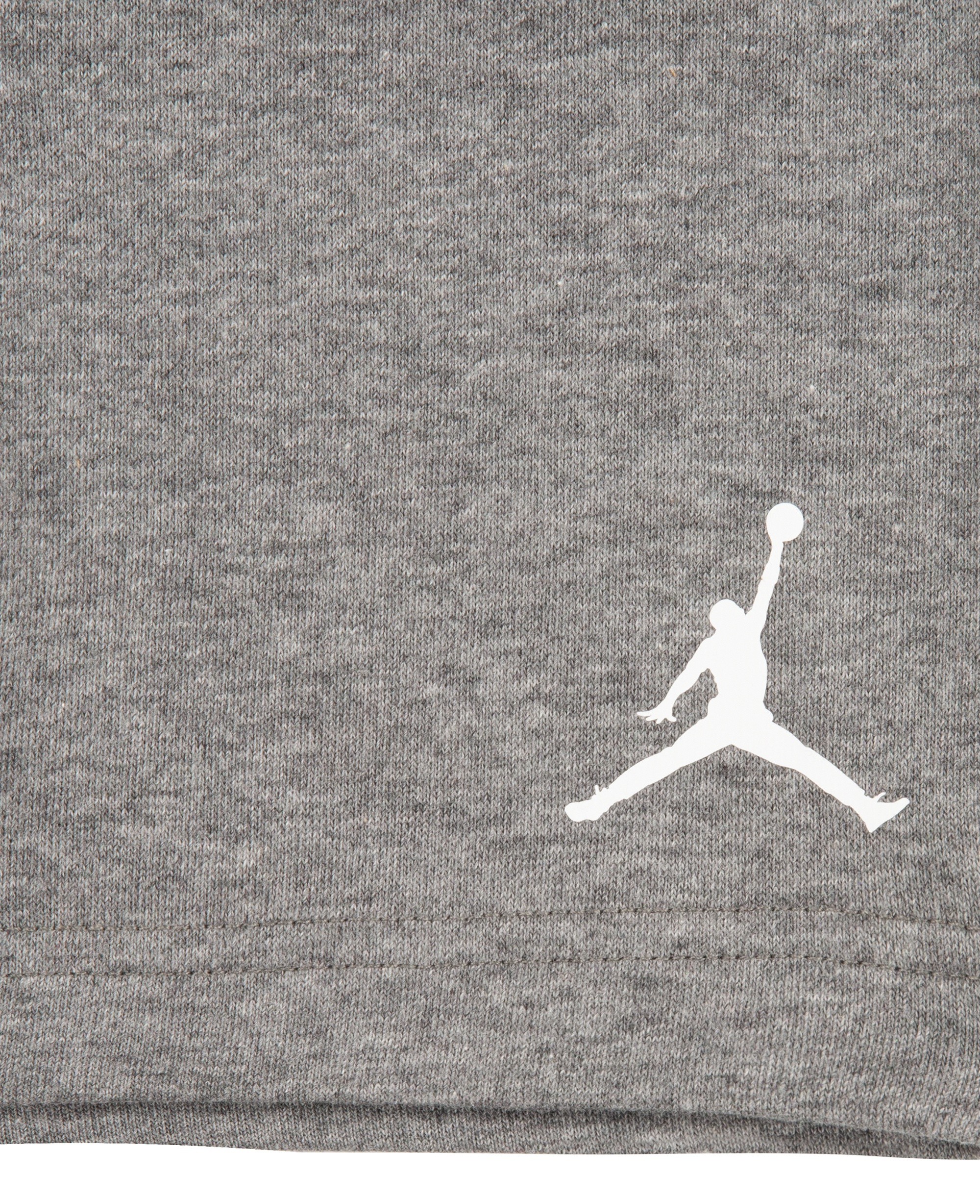 Jordan Boys' 2T-4T Jumbo Jumpman T-Shirt and Shorts, 2-Piece Set - Carbon Heather/Black