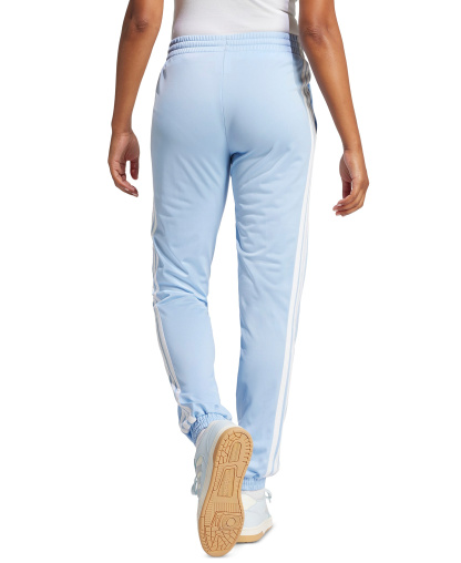 adidas Women's Tricot 3-Stripes Track Pants - Glow Blue/white